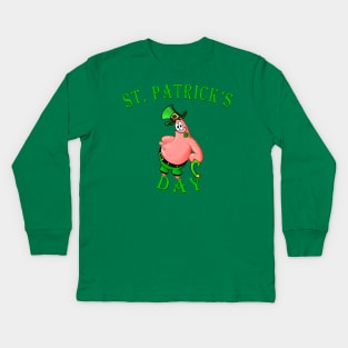 Funny St patricks Kids Long Sleeve T-Shirt